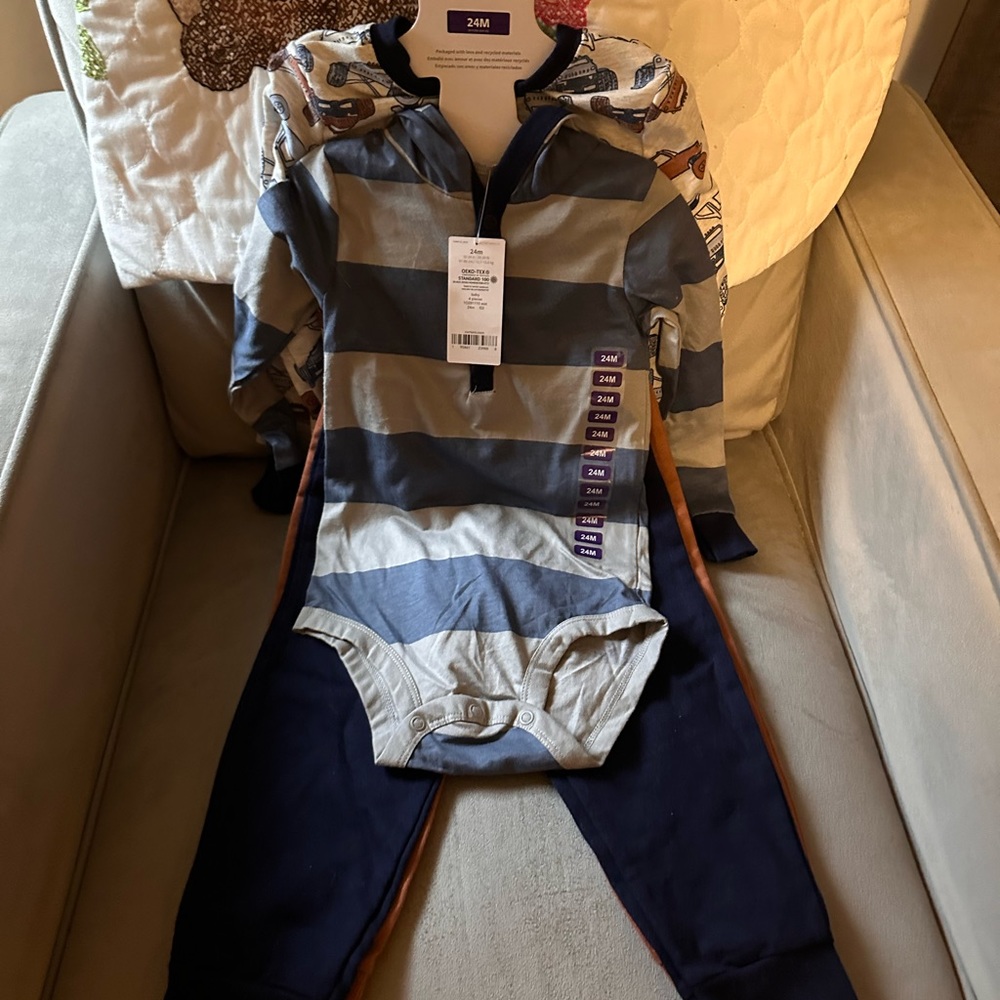 24 month outfit set boys
